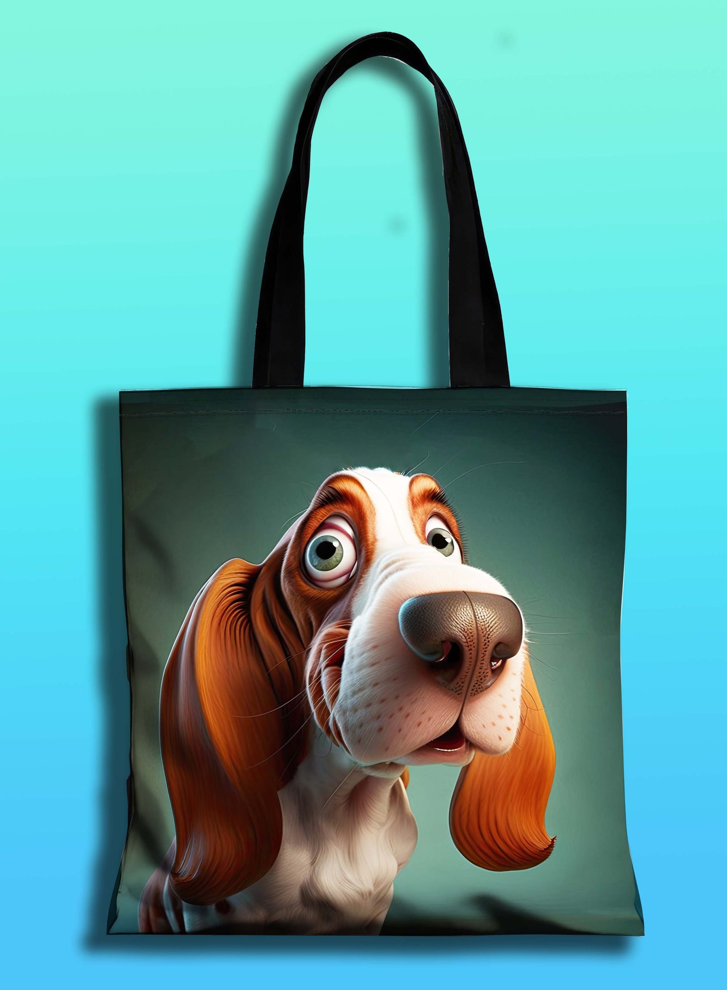 Basset Hound Tote Bag