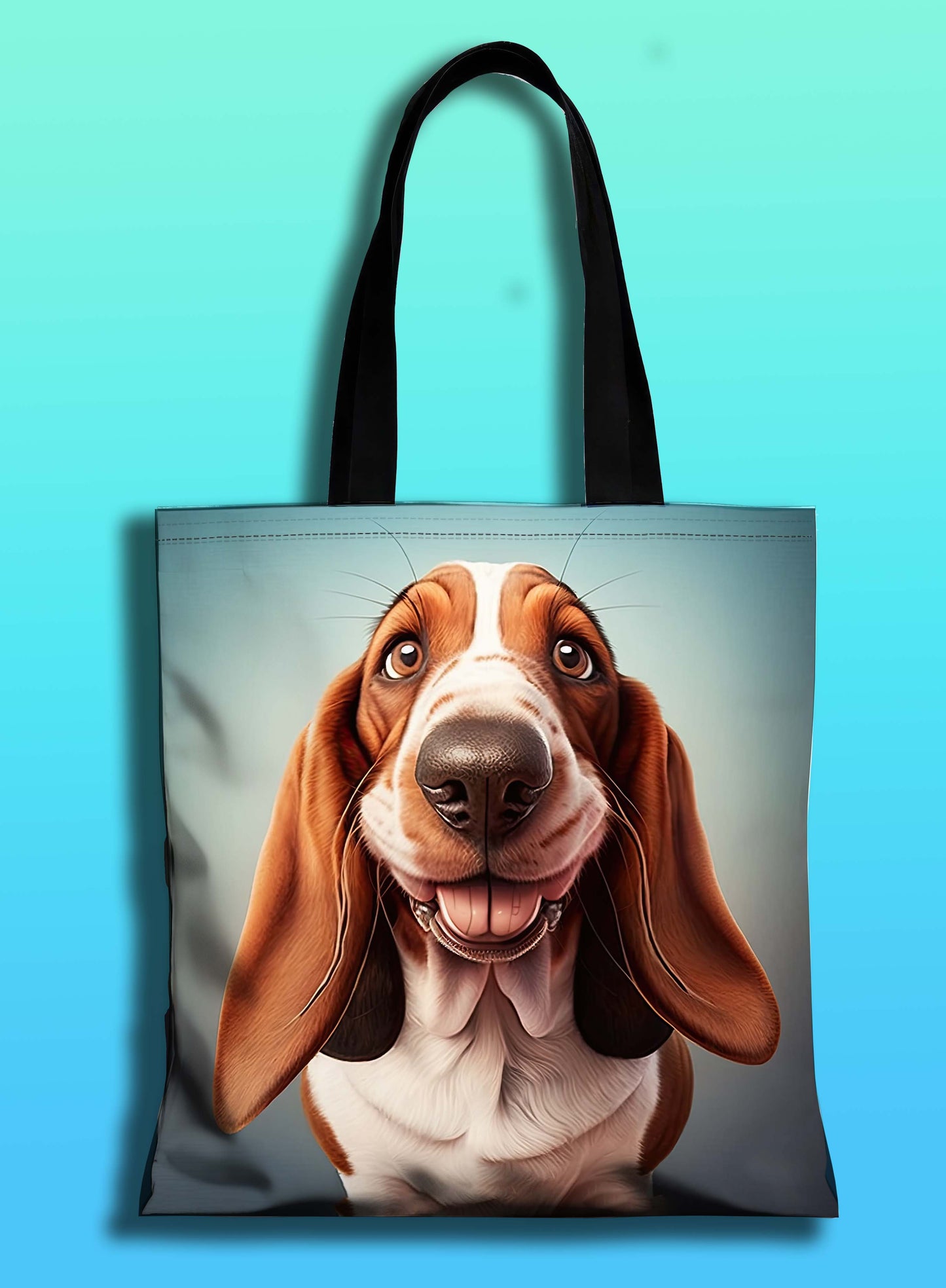 Basset Hound Tote Bag