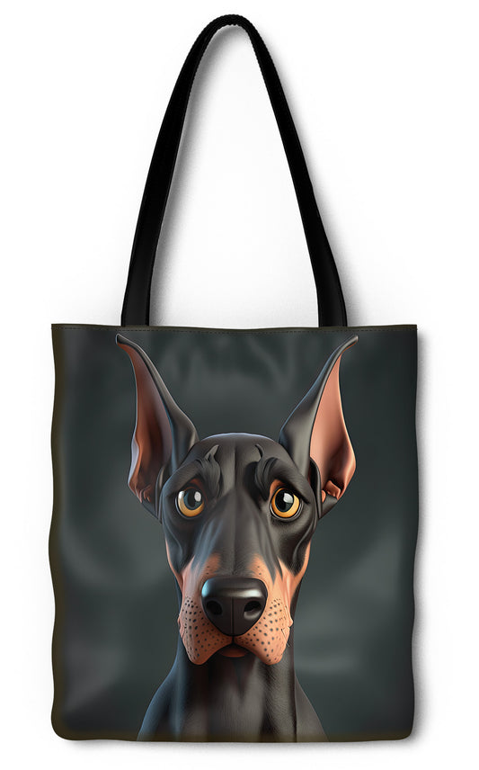 Doberman Tote Bag