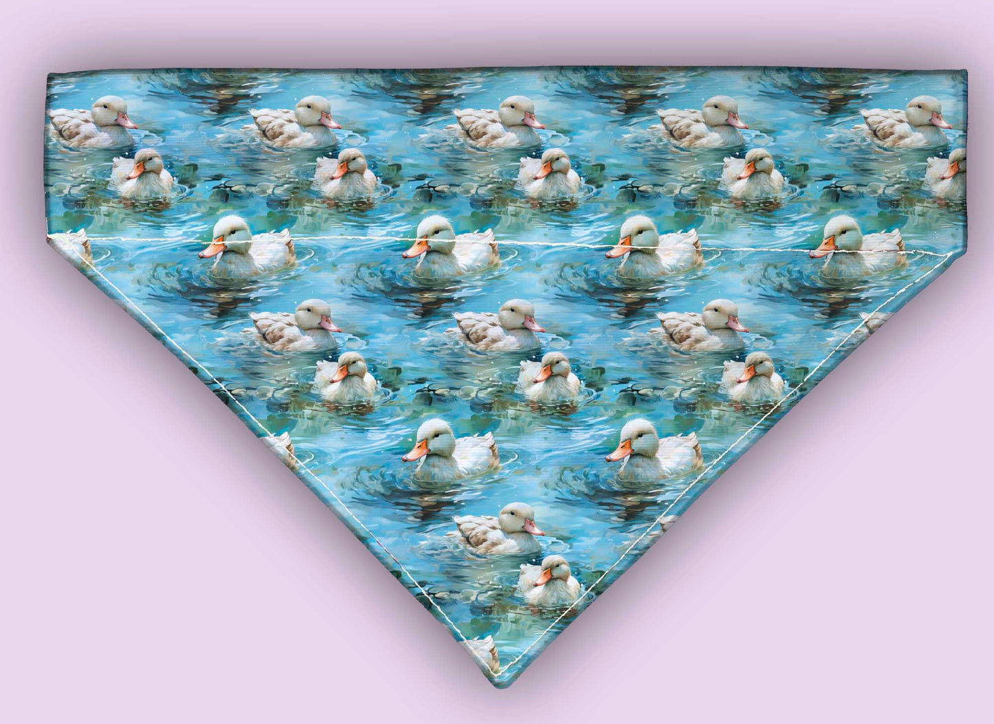 Ducks Swimming  Over The Collar Bandana 5 Sizes