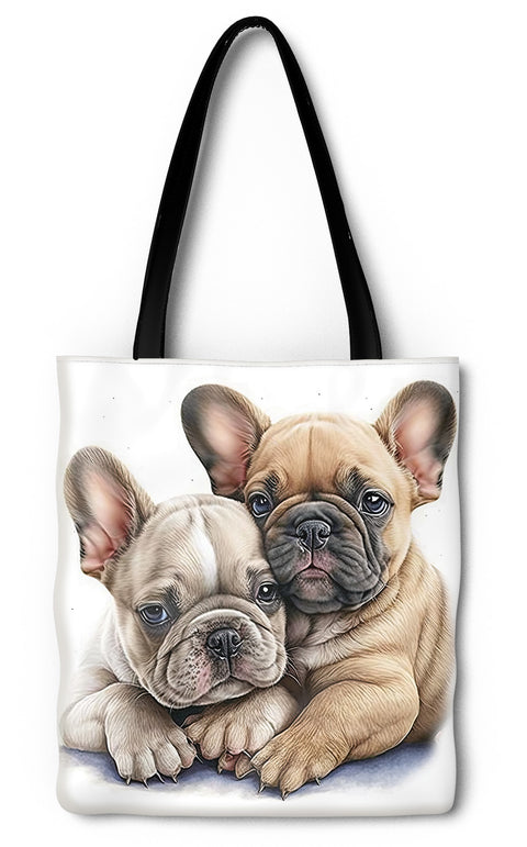 French Bulldog Puppies Tote Bag