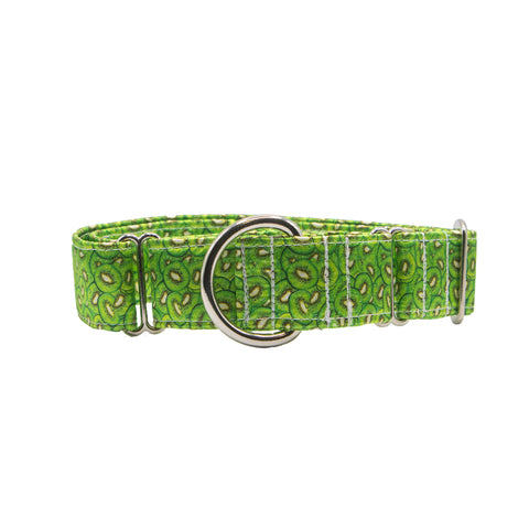 Kiwi Fruit Satin Martingale Collar