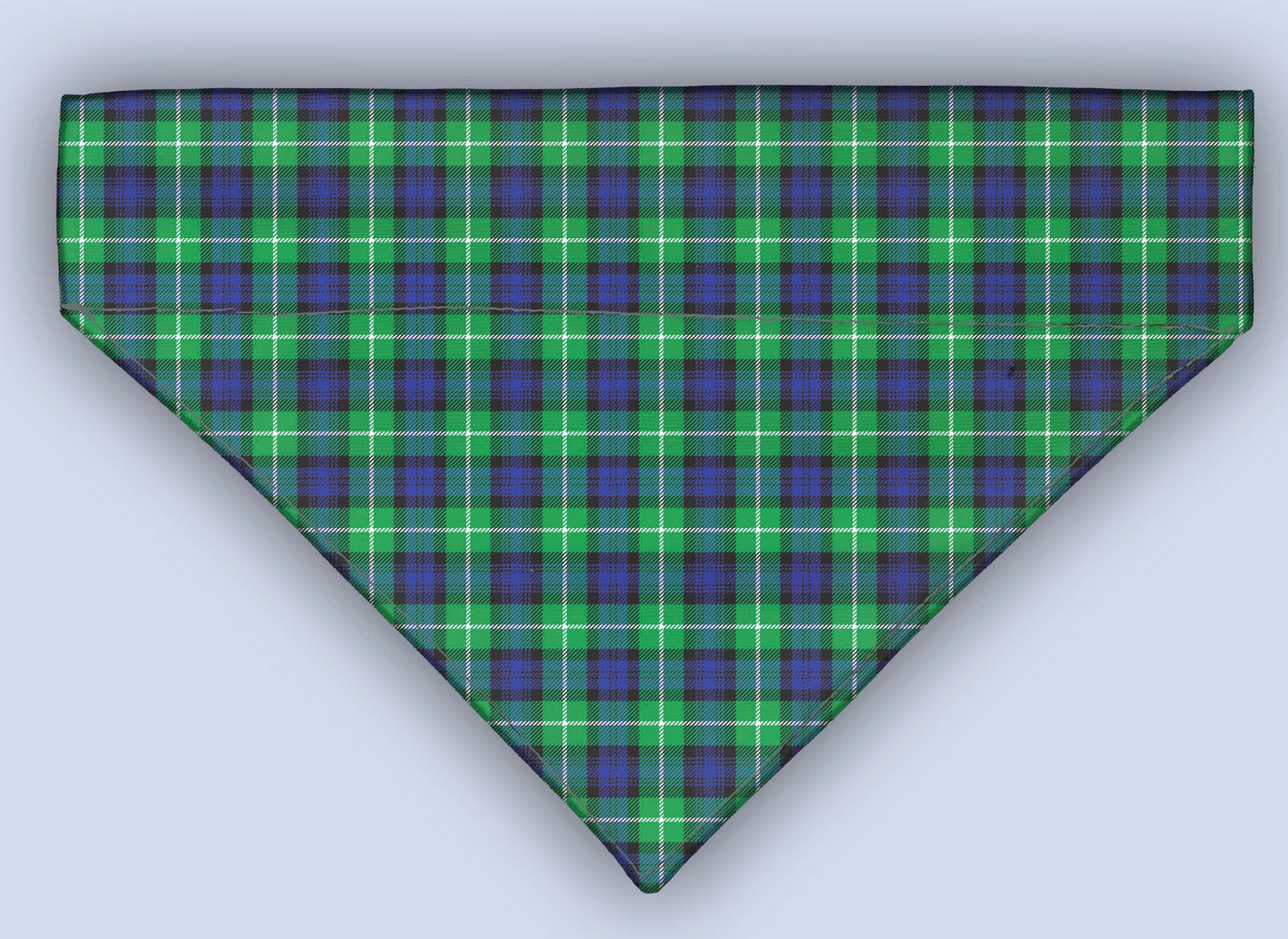 Blackwatch Plaid  Over The Collar Bandana 5 Sizes
