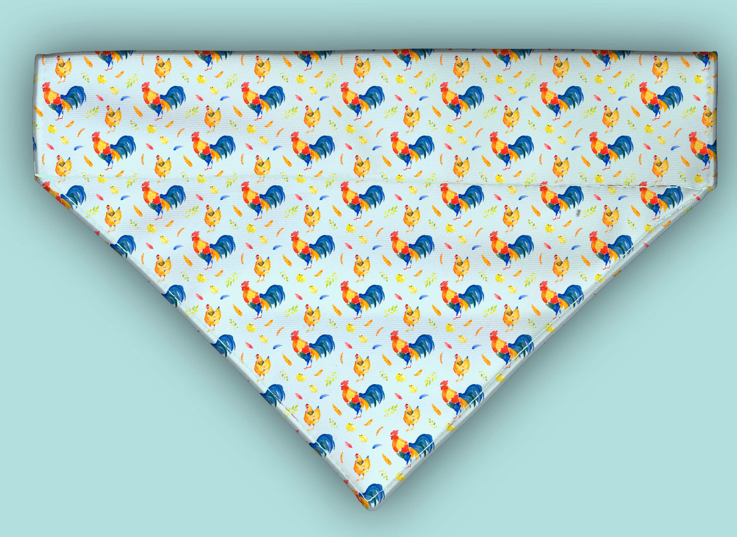 Chickens Over The Collar Bandana Can Be Personalized