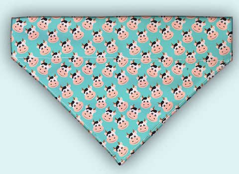 Cute Holstein Cows  Over The Collar Bandana 5 Sizes