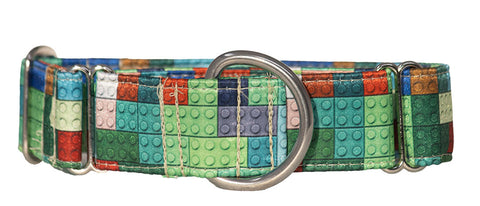 Building Blocks Satin Martingale Collar