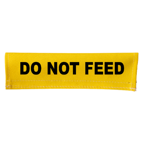 DO NOT FEED Leash Sleeve Cover Wrap
