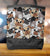 Cartoon Multiple Pugs Tote Bag With Image on Both Sides