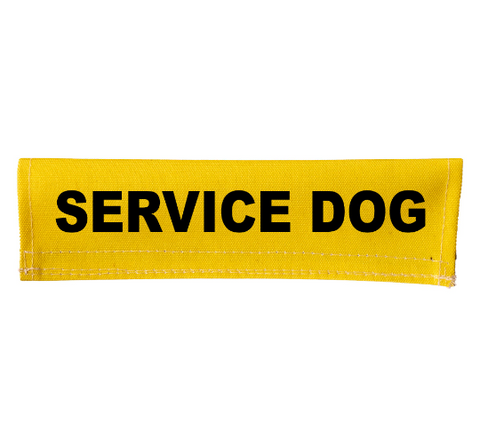 SERVICE DOG Leash Sleeve Cover Wrap