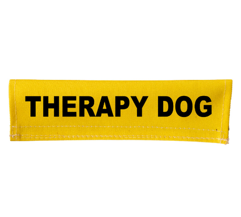 THERAPY DOG Leash Sleeve Cover Wrap